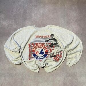 Vintage 90s Montreal Expos MLB Crewneck